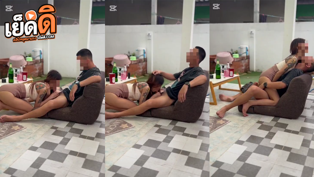 คลิปหลุด เสียวกันนอกบ้านแบบไม่สนคนมอง!! จับกระหรี่ร่านหีนั่งดื่มกันยันเช้า ก่อนจะโม๊คควยเสียวๆกดหัวฟินสุดๆแล้วจับควยสอดหีแล้วขย่มมันส์ๆ xxx นาทีเต็ม ปี 2026 จัดเต็ม